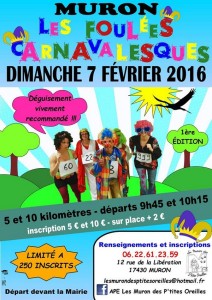 Affiche -Les-foulees-carnavalesques 2016